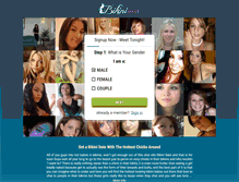 Tablet Screenshot of bikinidate.com